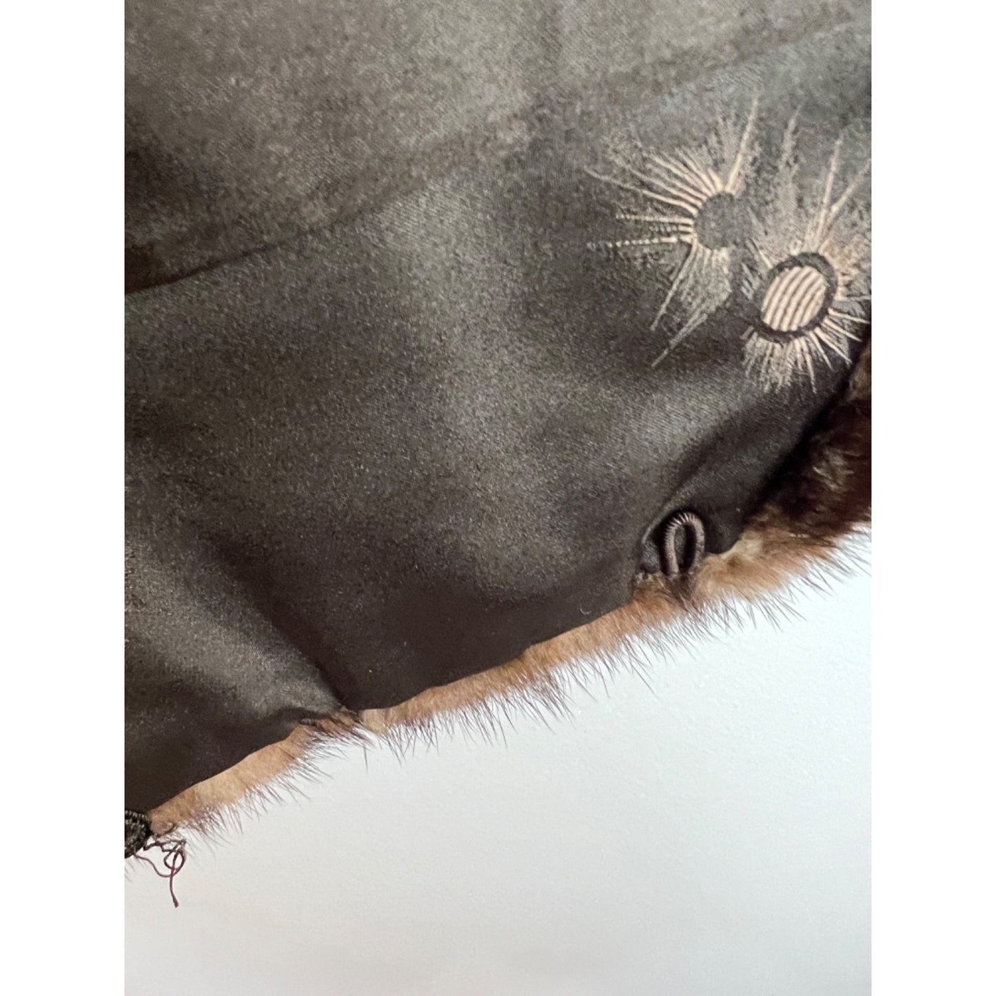 Glamorous Vintage 1950’s Genuine Canadian Mink Fur Scarf Stole with clips