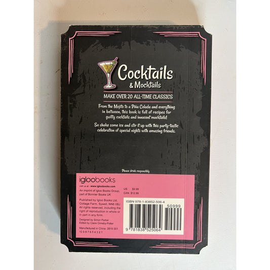 Cocktails & Mocktails: Drinks Recipe Book by Igloobooks