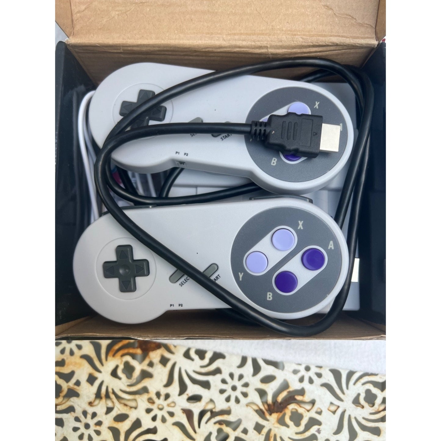 Super Mini SNES SN-02 retro NES hdmi TV game console w/ 821 classic games
