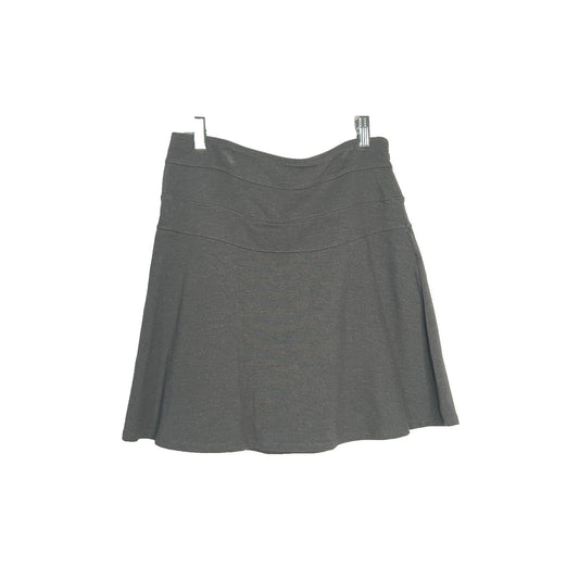 Athleta Skyose Ponte Twill Gray Skirt 6