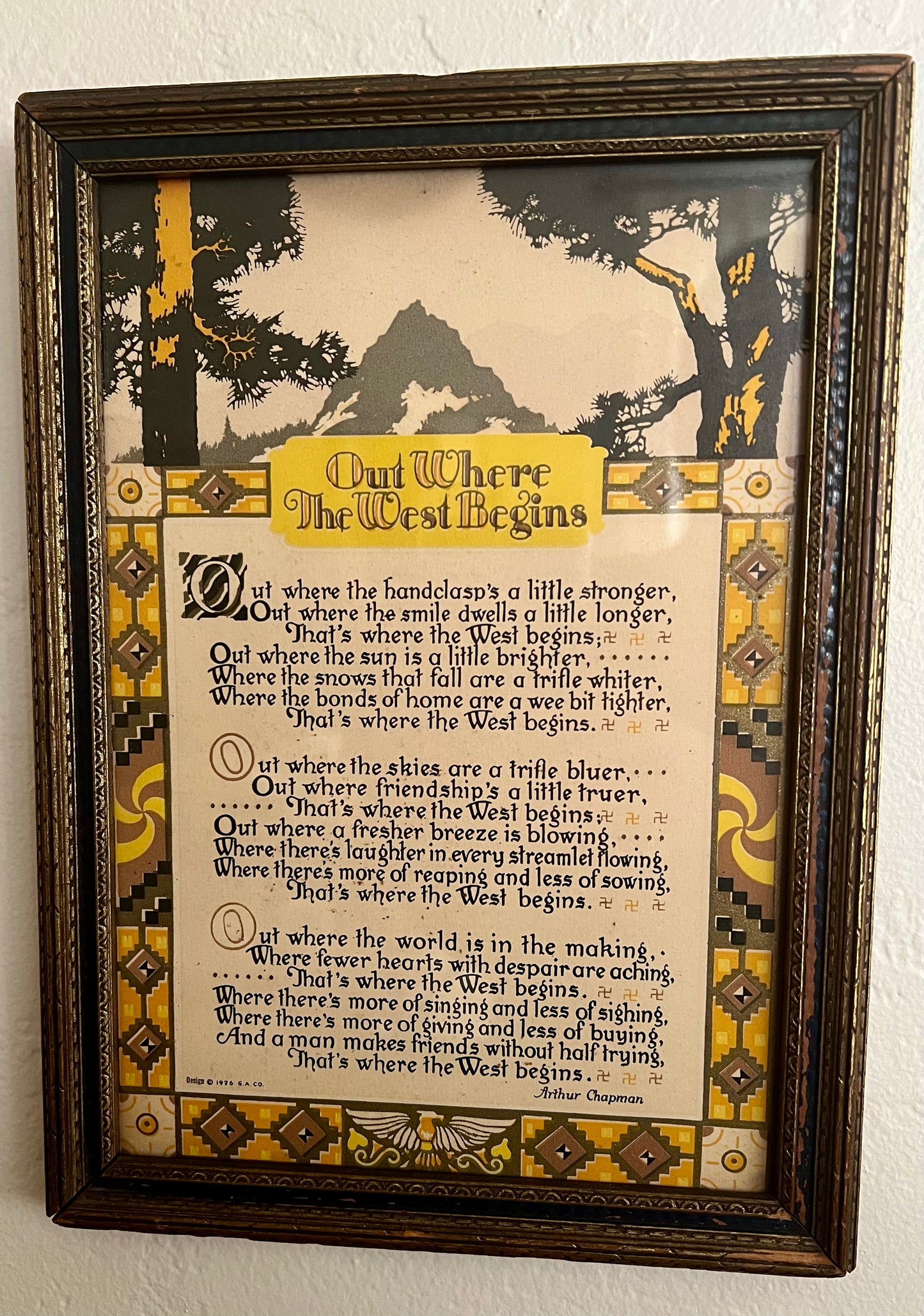 Out Where The West Begins