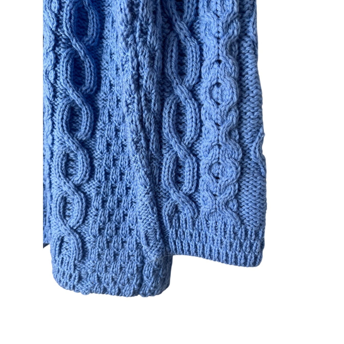 NWT Kilronan Knitwear Large Irish Merino Wool Tree Of Life Hand Knit Sweater