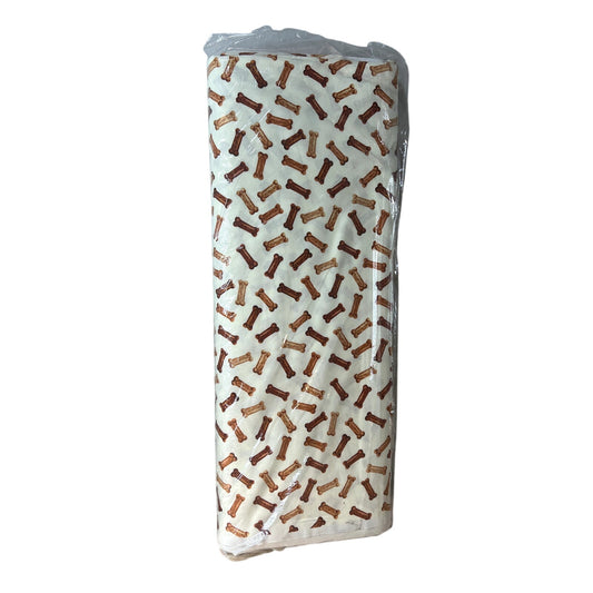 15 Yard Bolt Dog Bones Brown Bone on Cream Cotton Fabric Timeless Treasures C8296