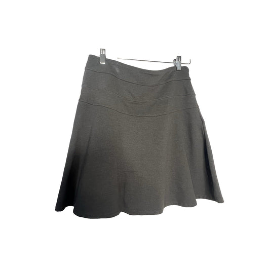 Athleta Skyose Ponte Twill Gray Skirt 6