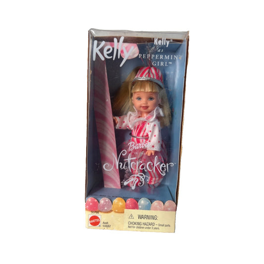 NEW KELLY Peppermint Girl NUTCRACKER Christmas Doll VTG Barbie Rare