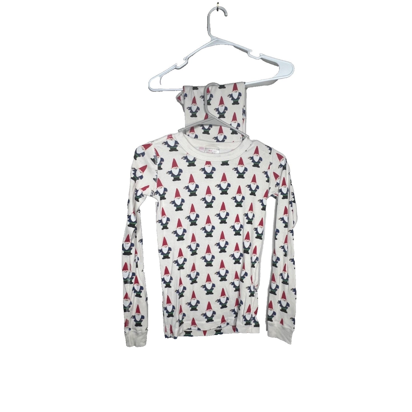Hanna Andersson Size 150 (U.S. 12 ) - Holiday Gnomes Long Johns PJs pajamas