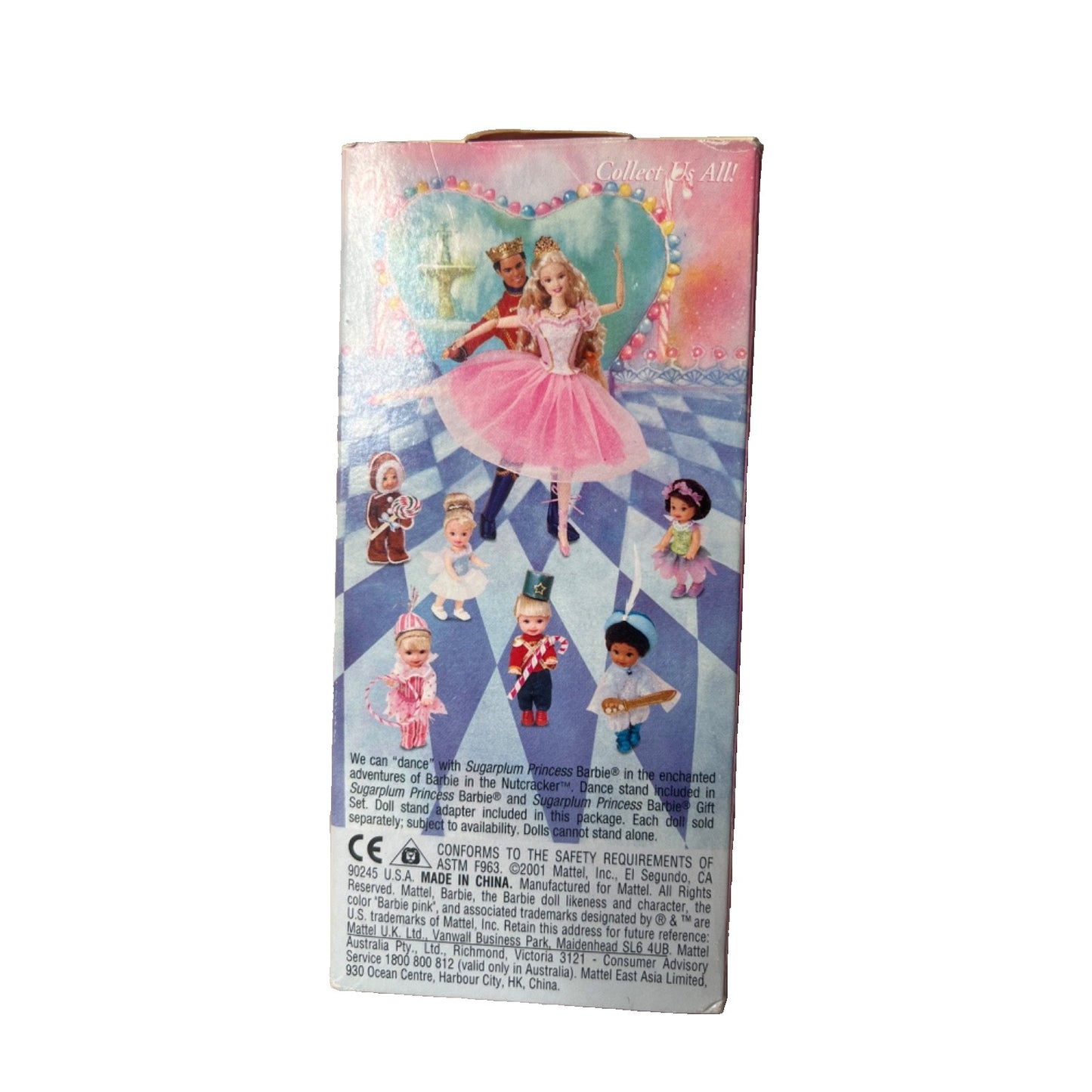 NEW KELLY Peppermint Girl NUTCRACKER Christmas Doll VTG Barbie Rare