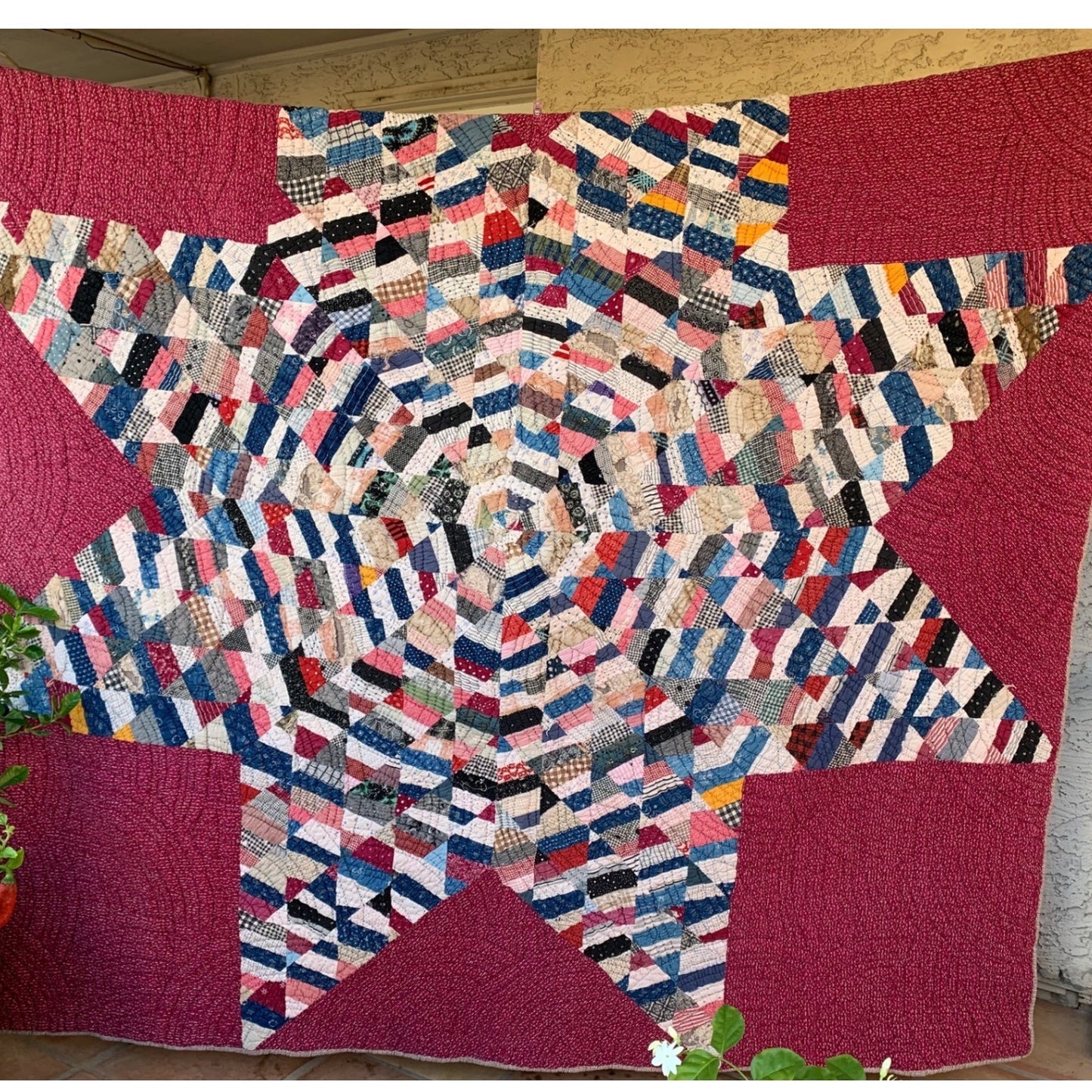 Antique 1910 Lone Star String Civil War Era Patriotic Beauty