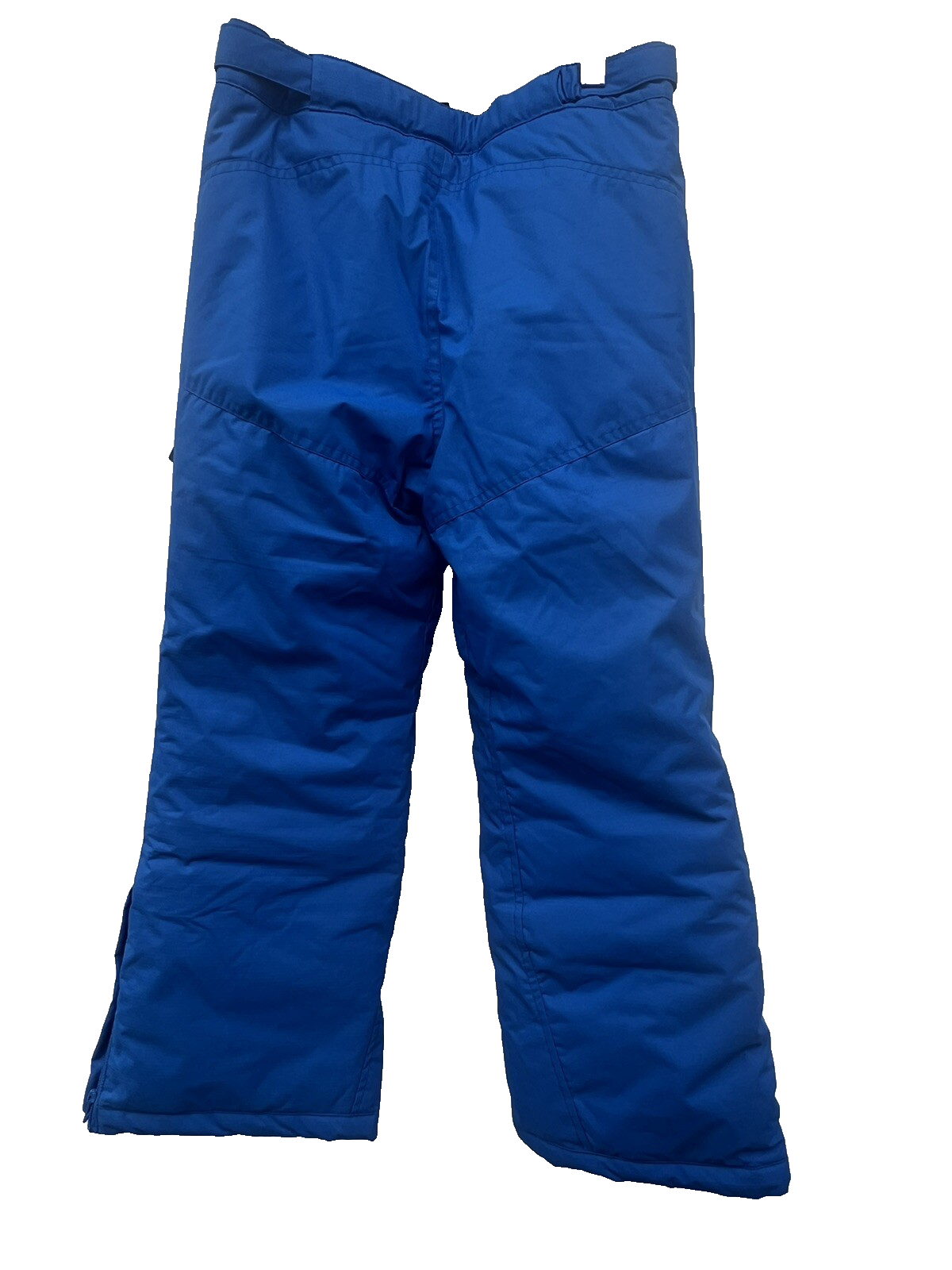 NWT Eddie Bauer Kids Snow Pants 7 / 8 Zippered Legs Reflective Logo