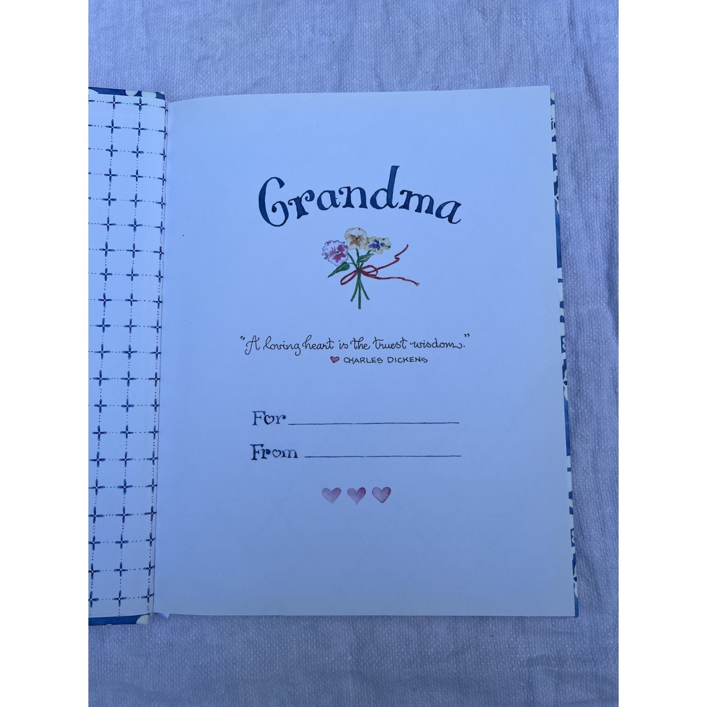 Grandma Tell Me Your Story - Keepsake Journal Susan Branch New