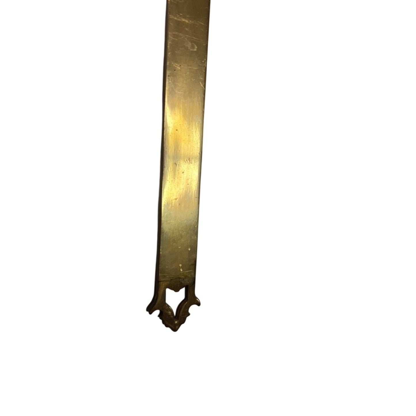 31” Department 56 Brass Plate Hanger