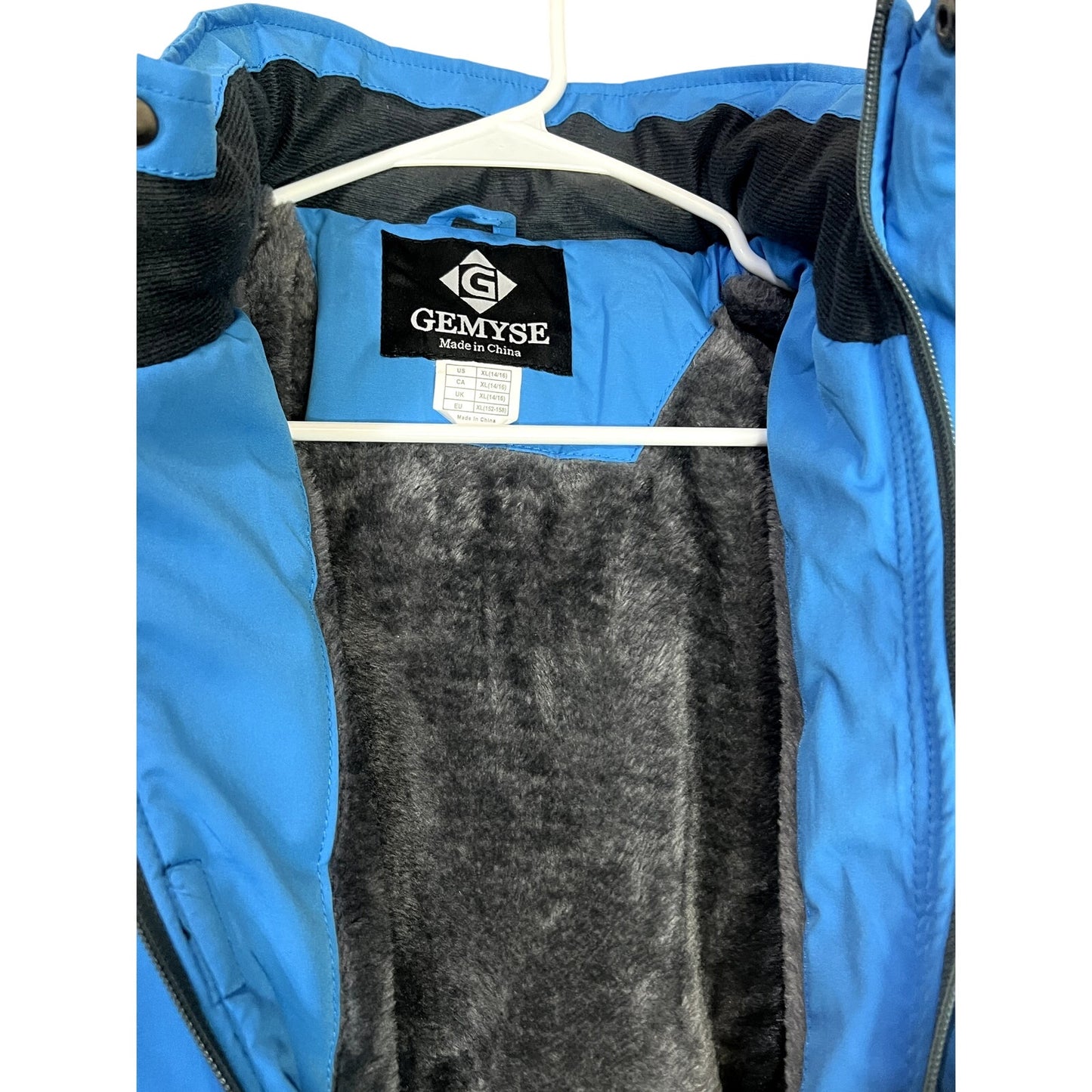 GEMYSE Focus On Ski Coat NWT Waterproof Hooded Snowboard XL 14/16