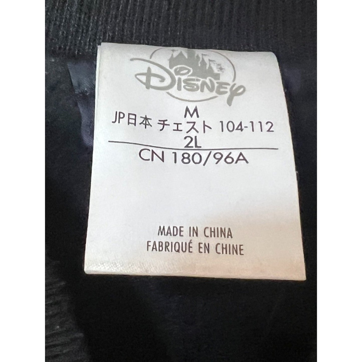 Disney Hello Folks M Medium Mickey Mouse Pluto Letterman Bomber Varsity Jacket