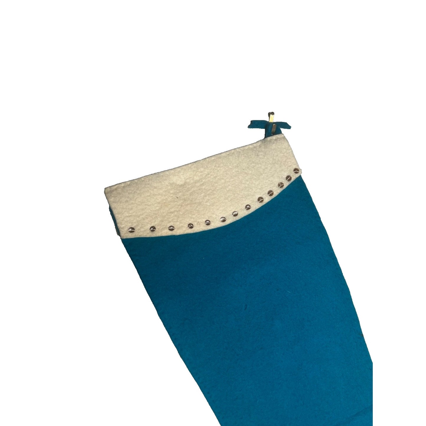 Vintage Bucilla Wool Felt Christmas Stocking GEORGIE