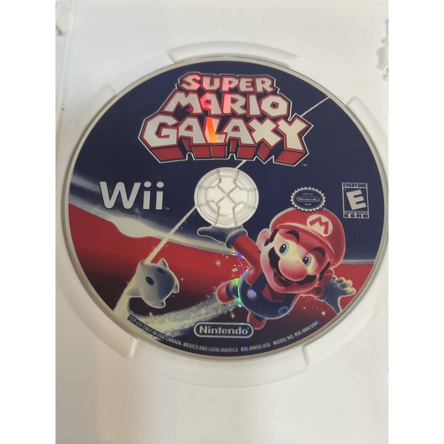 Super Mario Galaxy (Nintendo Wii, 2007) WITH MANUAL. Tested!