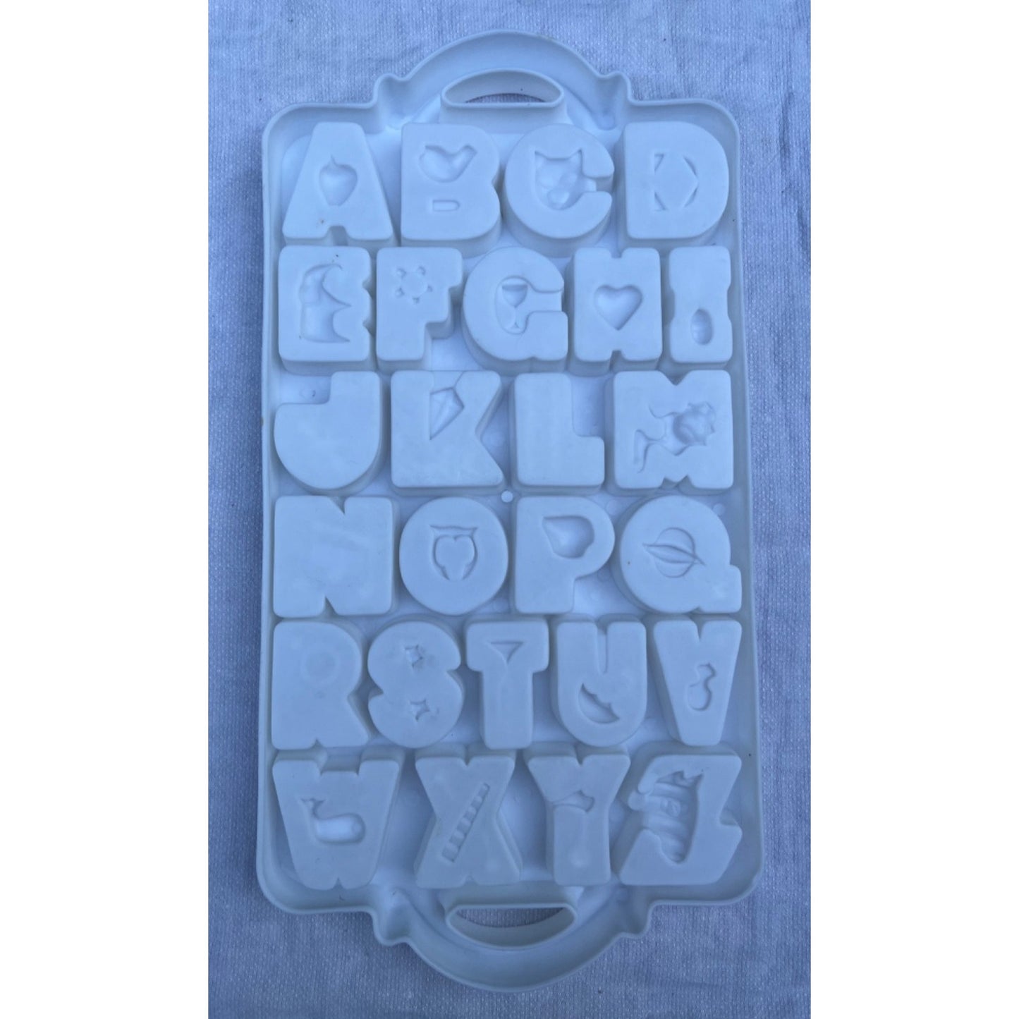 Easy as ABC Gelatin Mold New Sealed Giftco Inc Alphabet Letters Dishwasher Safe