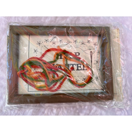Vintage Creative Circle Cross Stitch Kit #7088 Help Wanted Rochelle Groonis 5x7"