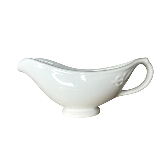 Vintage Ironstone Gravy Boat 1942 U.S. Quartermaster Corps by McNicol China