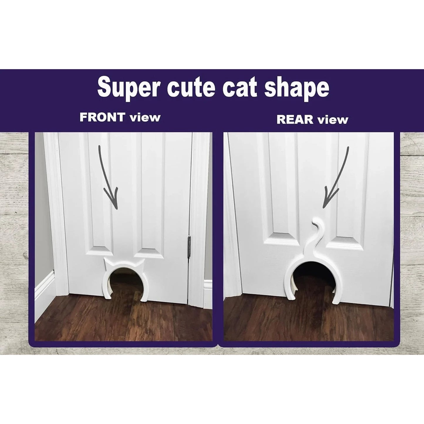 The Kitty Pass Interior Cat Door for Cats Up to 21 LBS Brand New