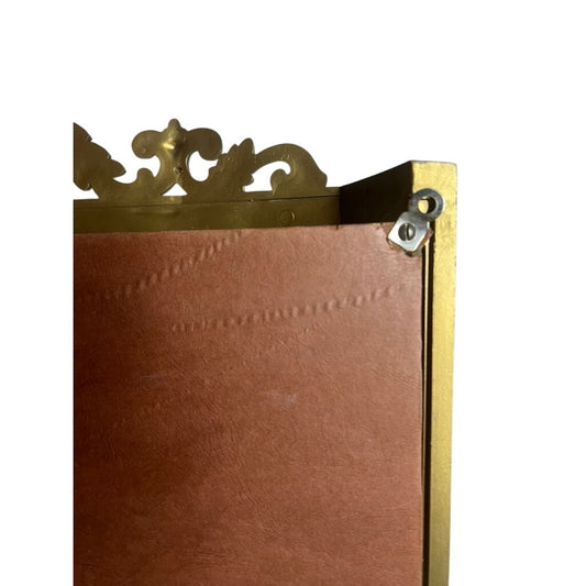 1971 Syroco 3602 Wall Mount Shadow Box Shelf mcmlxxi made usa gold color ornate