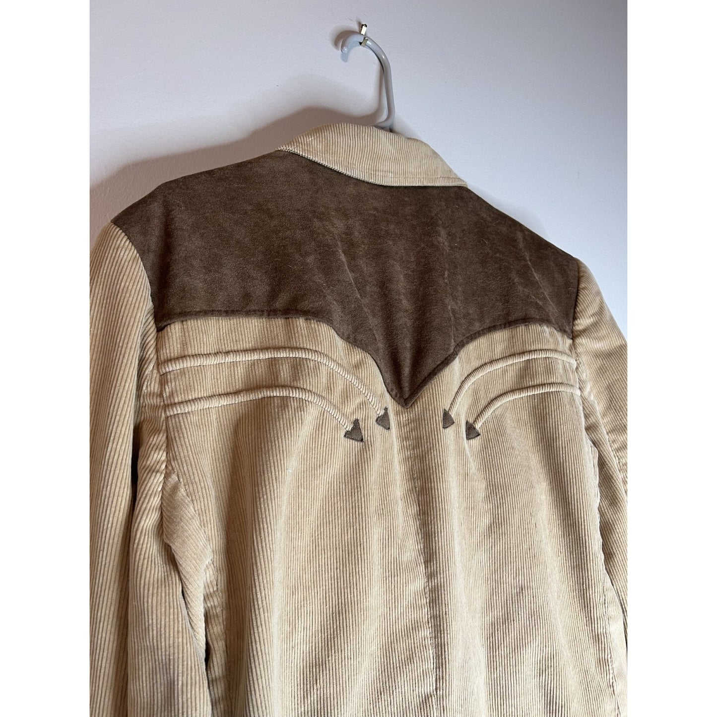 Mens Pioneer Wear Jacket Mens Western Blazer Cowboy Sport Coat Vtg Corduroy USA