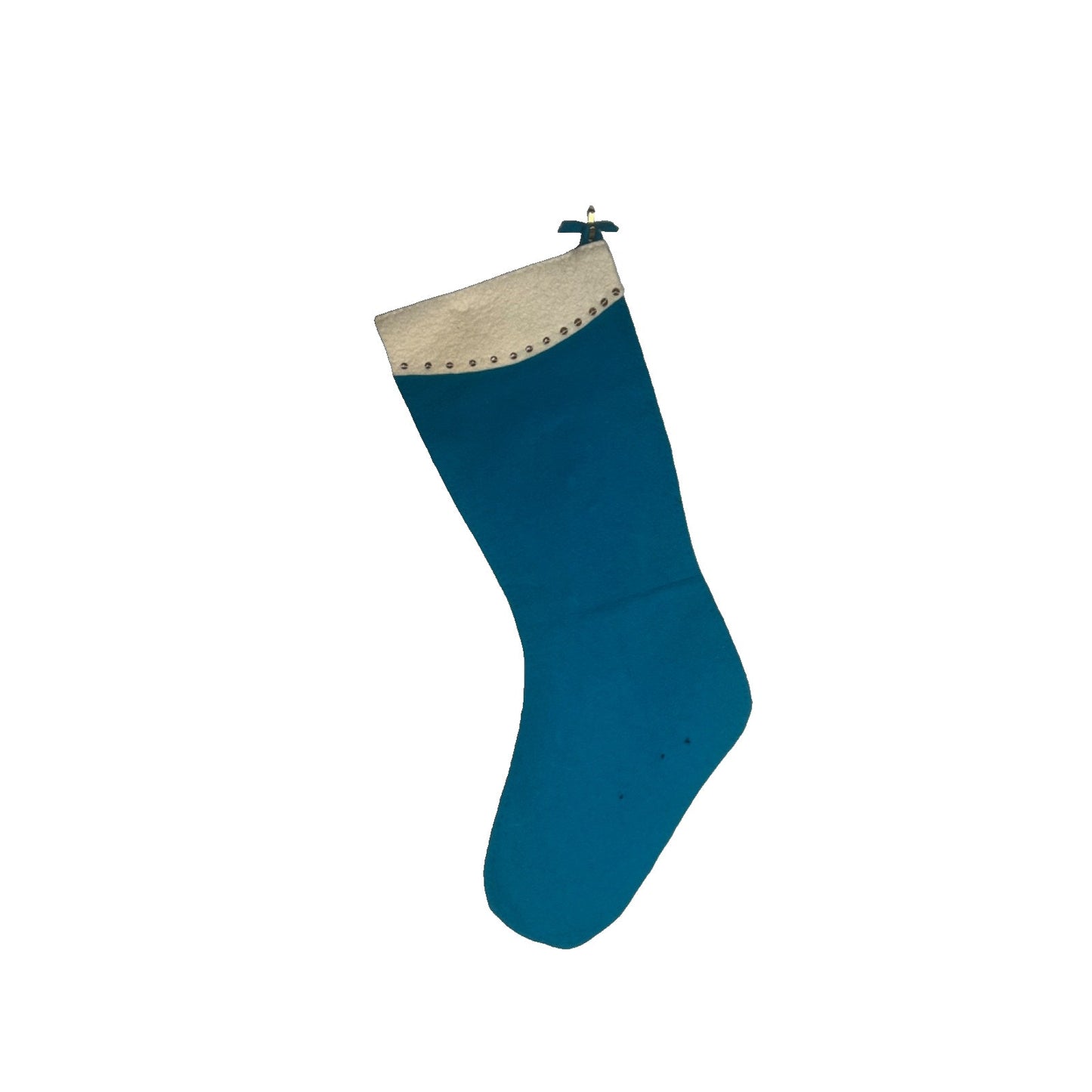 Vintage Bucilla Wool Felt Christmas Stocking GEORGIE