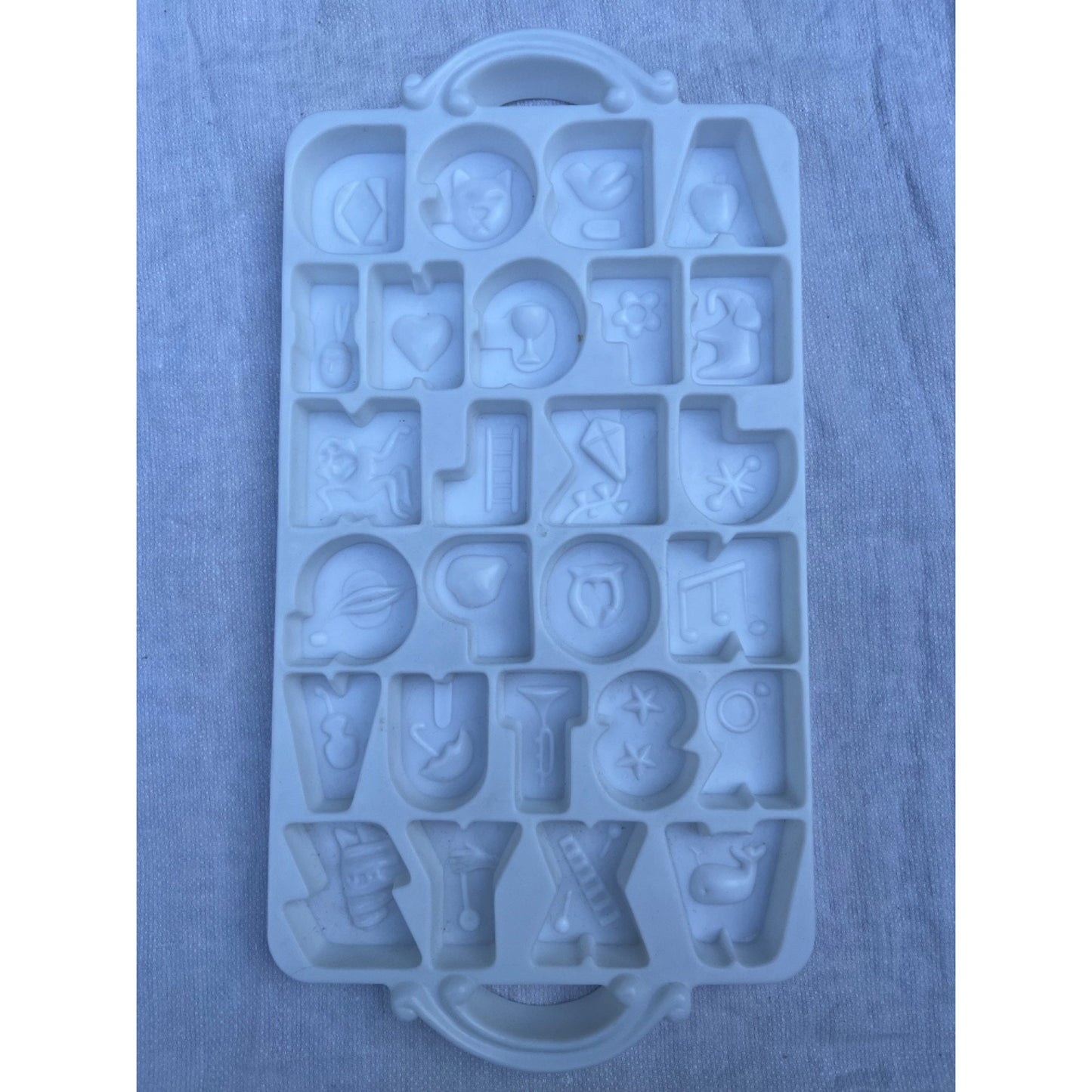 Easy as ABC Gelatin Mold New Sealed Giftco Inc Alphabet Letters Dishwasher Safe