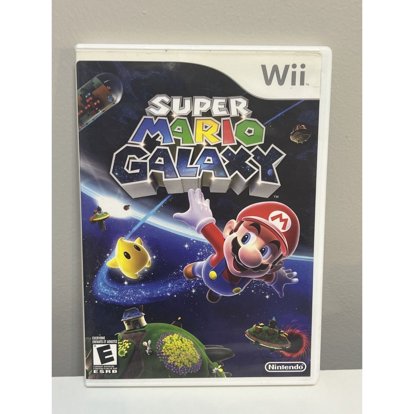 Super Mario Galaxy (Nintendo Wii, 2007) WITH MANUAL. Tested!