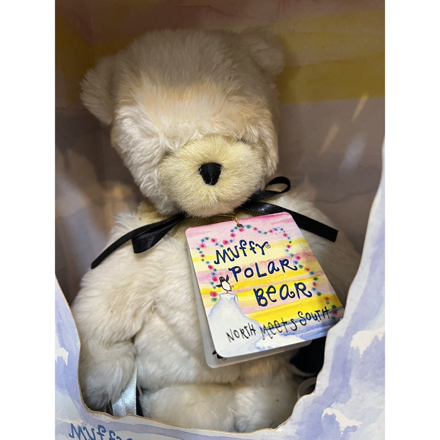 North American Bear Co. 1999 Muffy Vanderbear "POLAR BEAR" MIB Holiday Ltd. Ed.