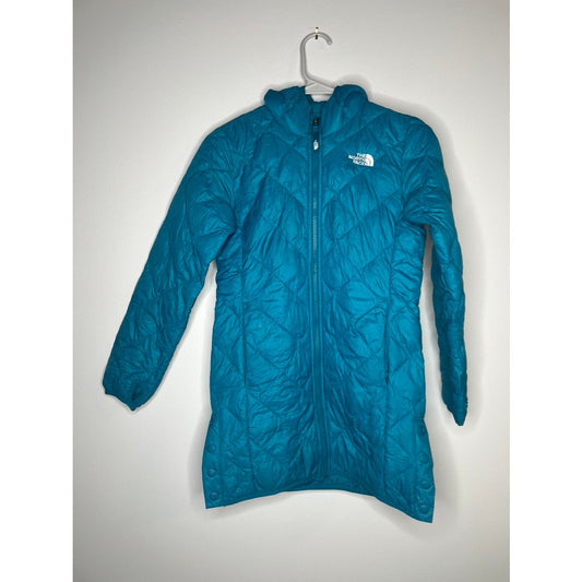 The North Face Girls Thermoball Eco Parka. Size M 10 12 Harbor Blue