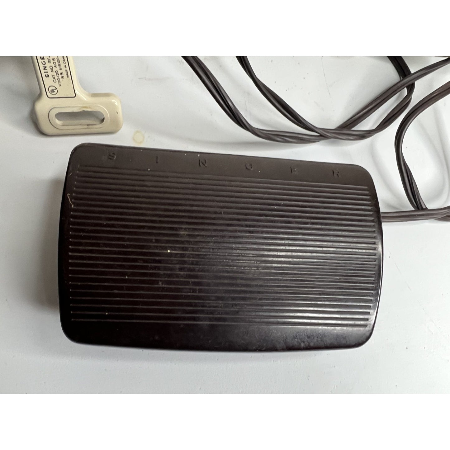 Singer Sewing Machine 301 Foot Controller Pedal RFJ 15-8 Motor & Light Switch