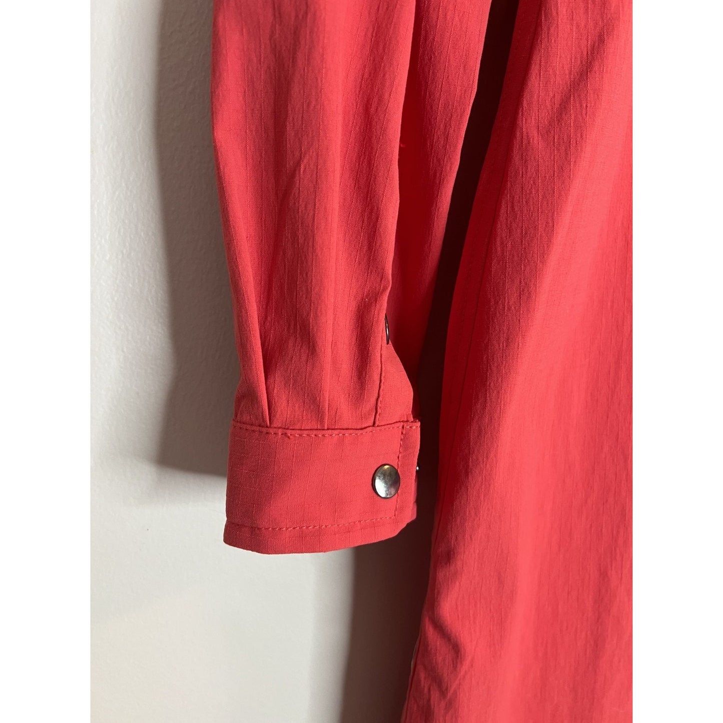 Duluth Trading Co. Pink Small Breezeshooter Breathable Stretch Shirt Dress