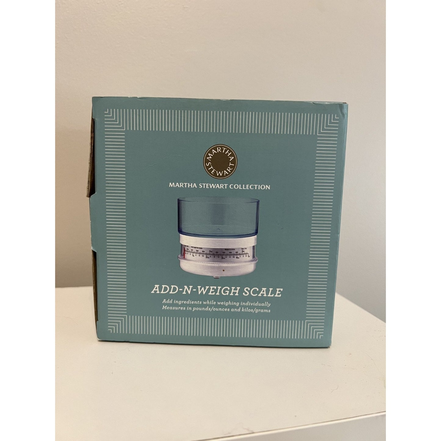 Martha Stewart Collection - Add-N-Weigh Scale
