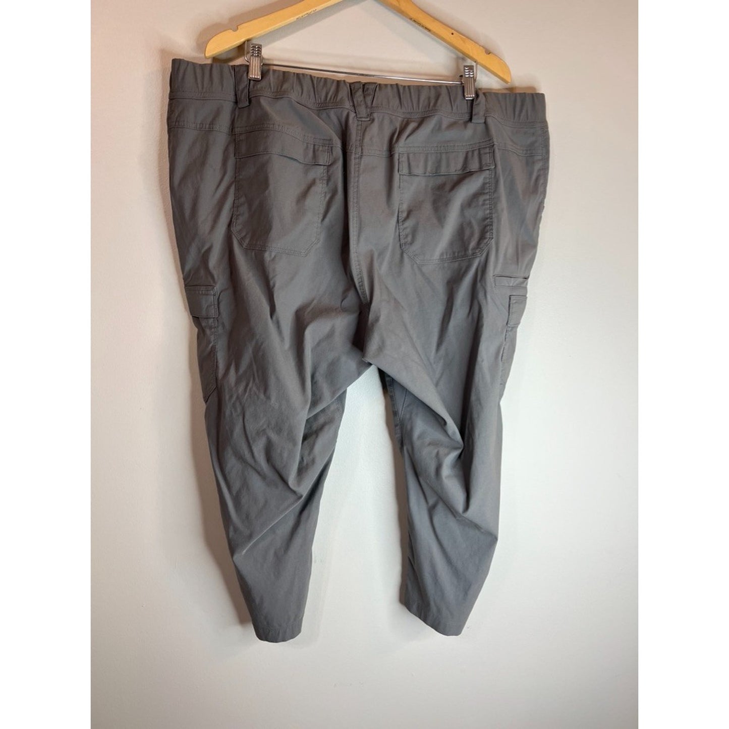 Duluth Trading Cargo Capri Pants Women 24W Dry on the Fly Stretch Nylon Hiking