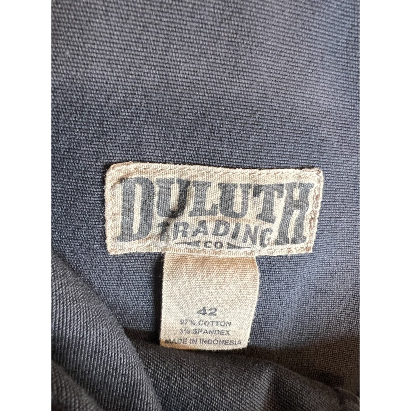 Duluth Trading Co Flex Fire Hose Relaxed Fit Cargo Shorts Size 42 Gray