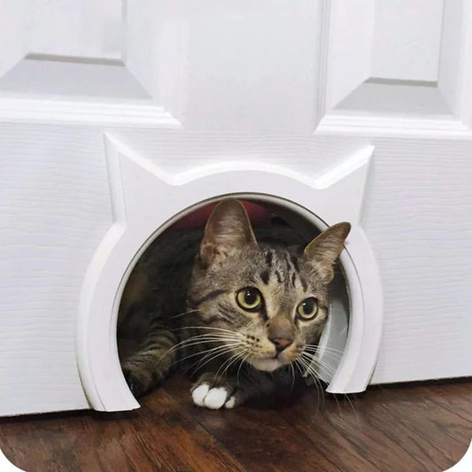 The Kitty Pass Interior Cat Door for Cats Up to 21 LBS Brand New