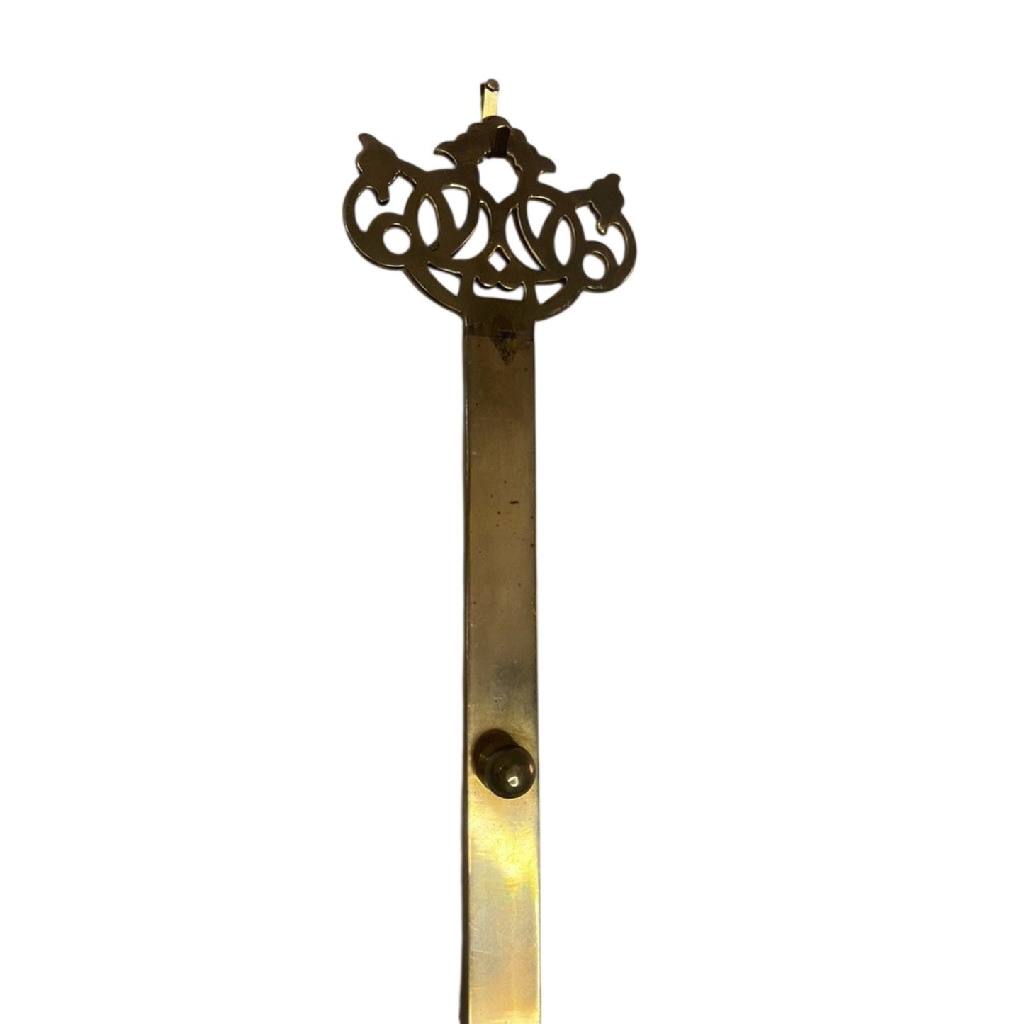 31” Department 56 Brass Plate Hanger