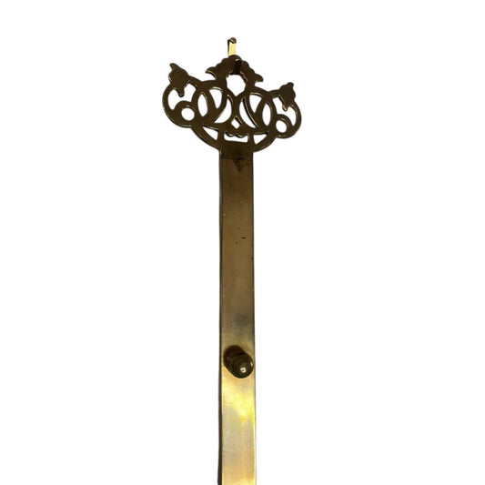 31” Department 56 Brass Plate Hanger