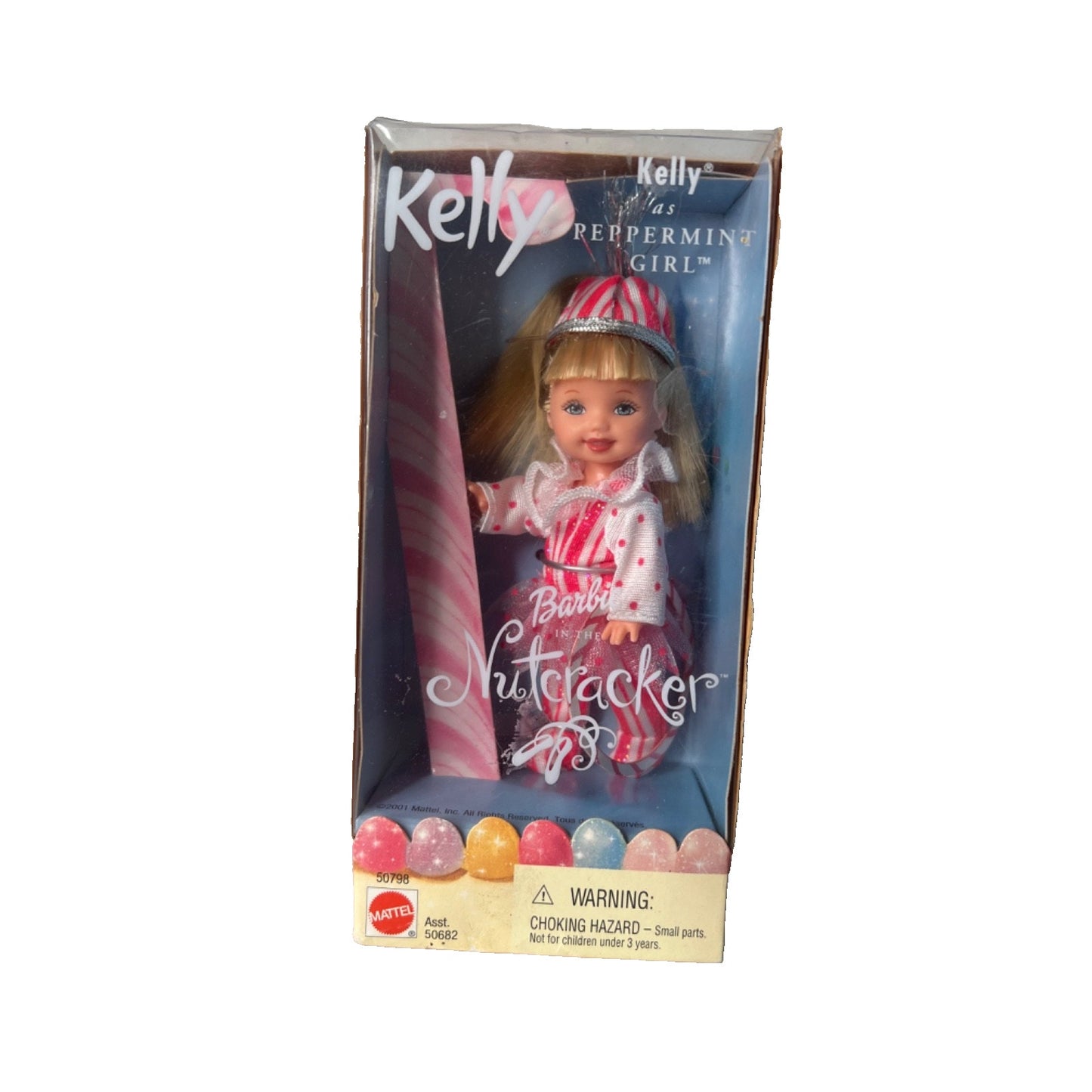 NEW KELLY Peppermint Girl NUTCRACKER Christmas Doll VTG Barbie Rare