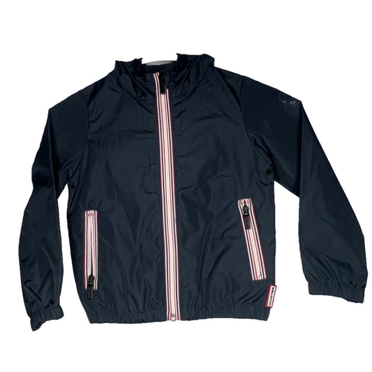 Hunter Kids Boys Girls Original Shell Hooded Softshell Jacket 5-6 Navy MSRP$85