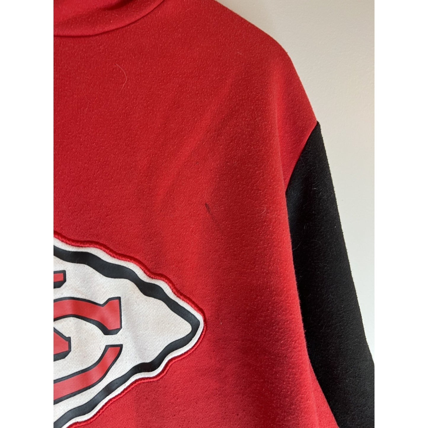 Kansas City Chiefs Hoodie Mens XL Fanatics Pullover Sweatshirt Fleece