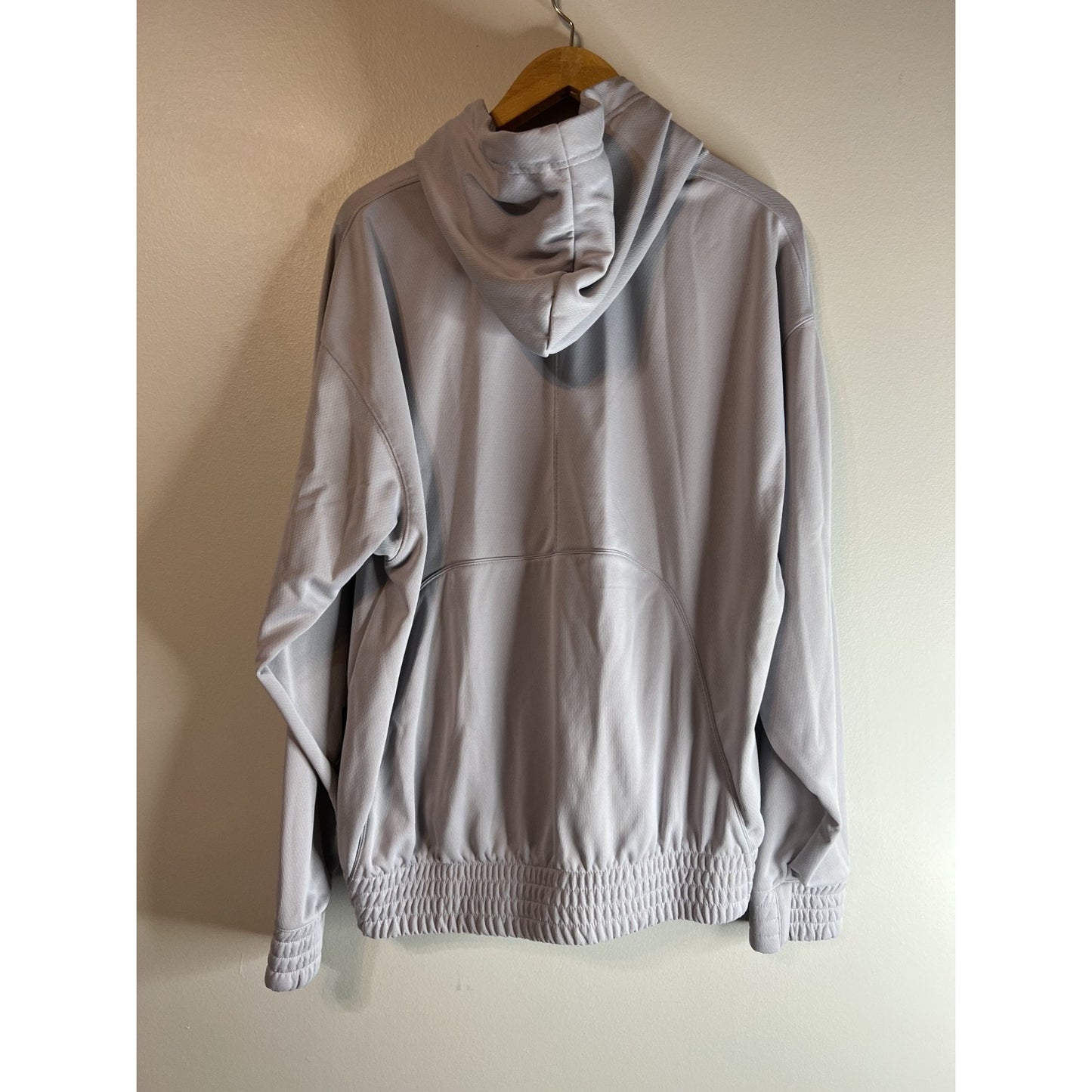 UNCW Seahawks Adidas Cross Up Gray CU365 Softball Hoodie Sweatshirt Medium