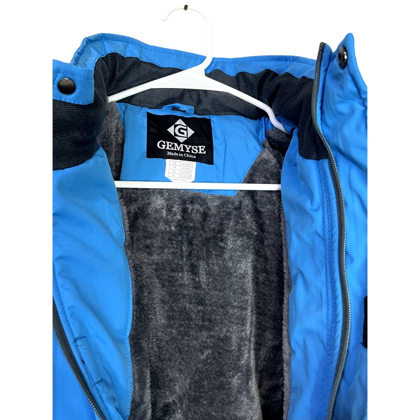 GEMYSE Focus On Ski Coat NWT Waterproof Hooded Snowboard XL 14/16