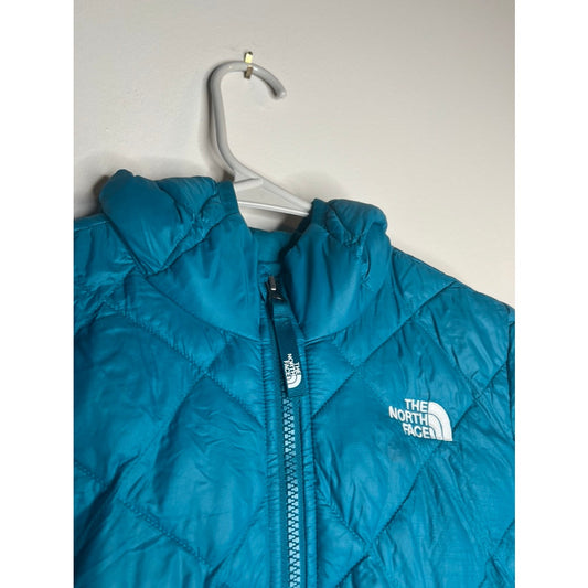 The North Face Girls Thermoball Eco Parka. Size M 10 12 Harbor Blue