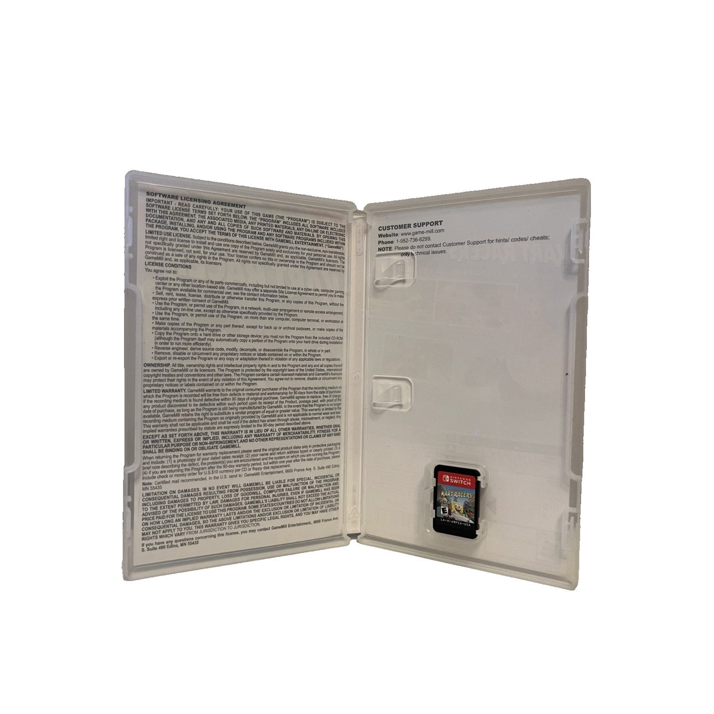 Nickelodeon Kart Racers Nintendo Switch 2018 SpongeBob Cart Racing Game