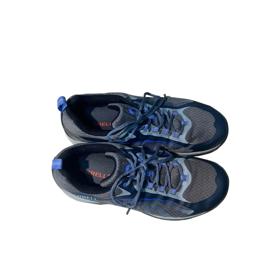 Women's sz 10 M Merrell Siren Edge Vibram Hiking Shoes Sneakers Gray Blue J35516