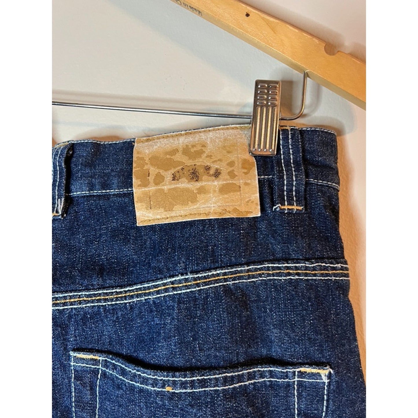 Vintage PJ Mark Jeans Men 34x32 Baggy Loose Fit Y2K Skater Embroidered Cyber