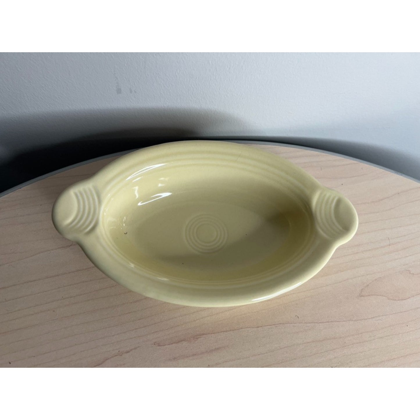 Fiesta Butter Yellow Individual Casserole Dish HLC