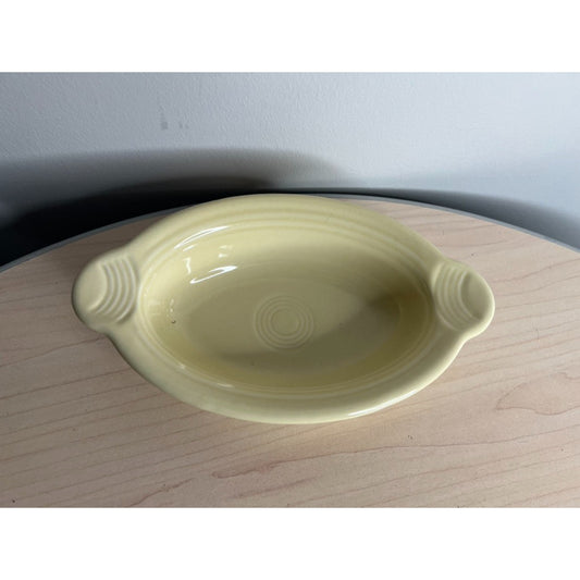 Fiesta Butter Yellow Individual Casserole Dish HLC
