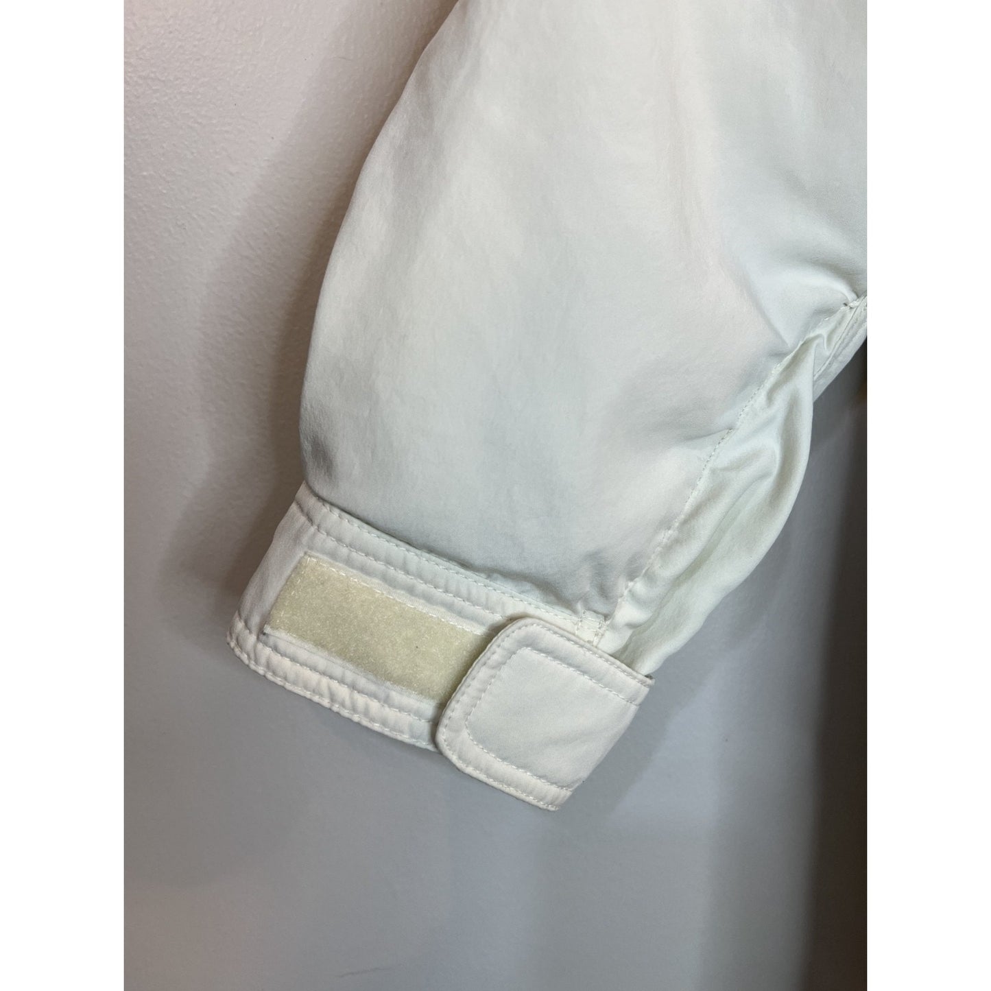 Vintage 80s Eddie Bauer Goose Down Jacket Coat Parka Winter White Large